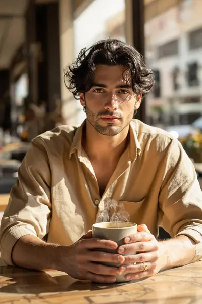The Personification of Coffee: Cinematic Portrait Prompt — Gemini prompt variation 3