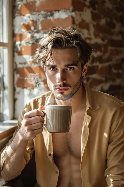 The Personification of Coffee: Cinematic Portrait Prompt — Gemini prompt variation 2