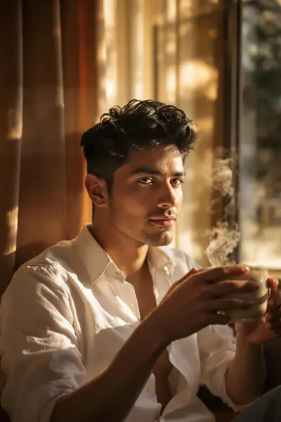 The Personification of Coffee: Cinematic Portrait Prompt — Gemini prompt variation 4